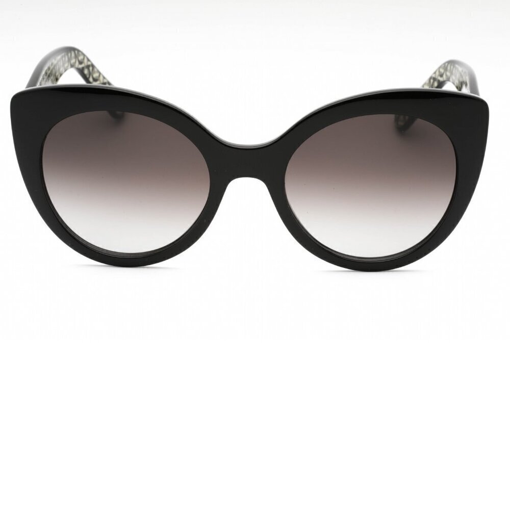 Salvatore Ferragamo Black Cat-Eye Sunglasses Brand New In Case - Picture 12 of 12